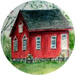 oldfashioned red schoolhouse